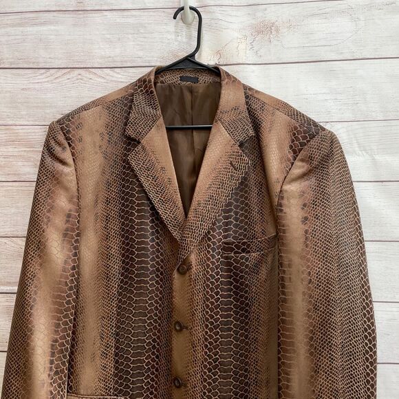 FALCONE BLAZER IN SNAKESKIN PRINT - Picture 2 of 11